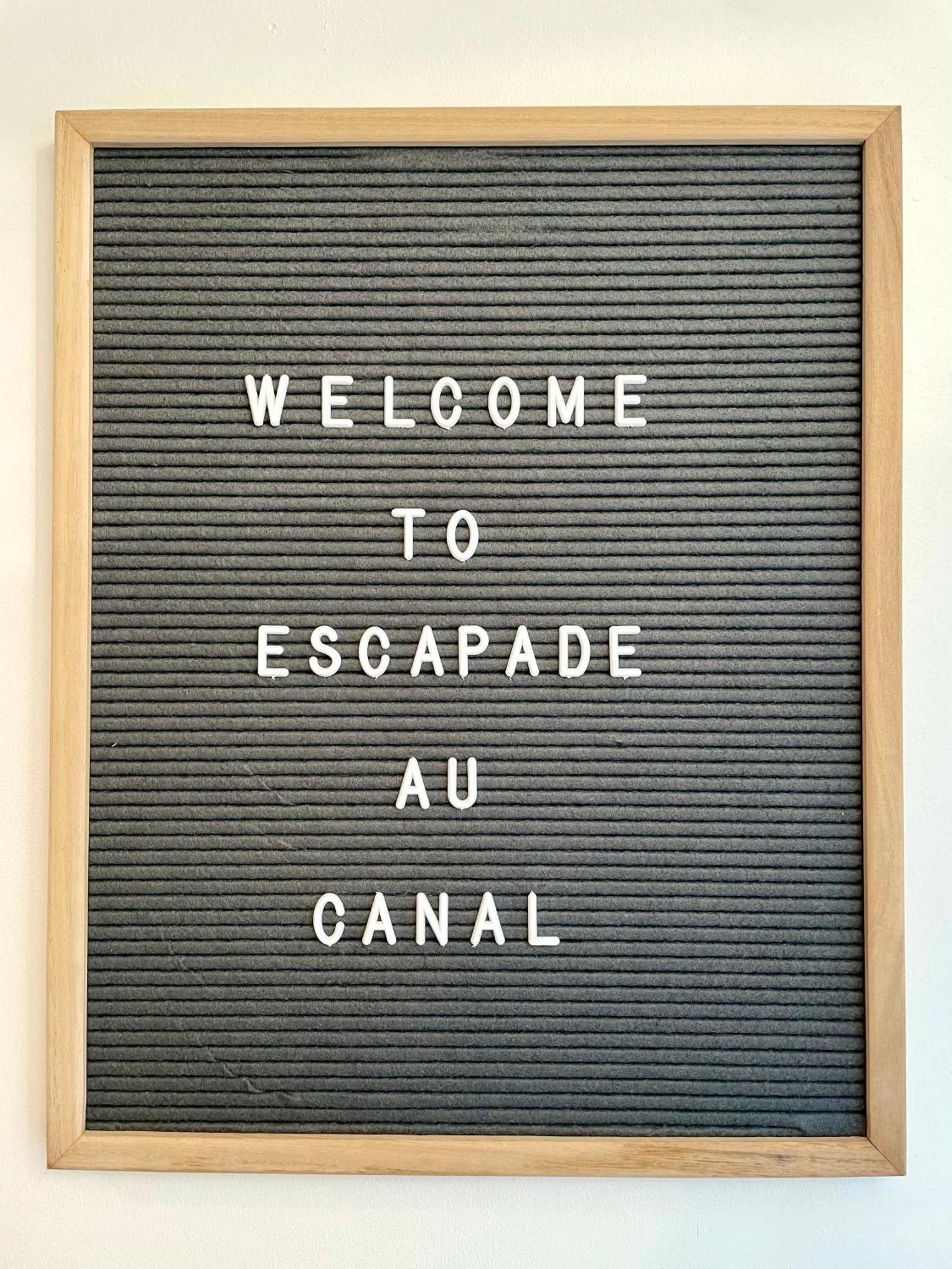 Bienvenue Sur L'Escapade Au Canal Castets-en-Dorthe Екстер'єр фото